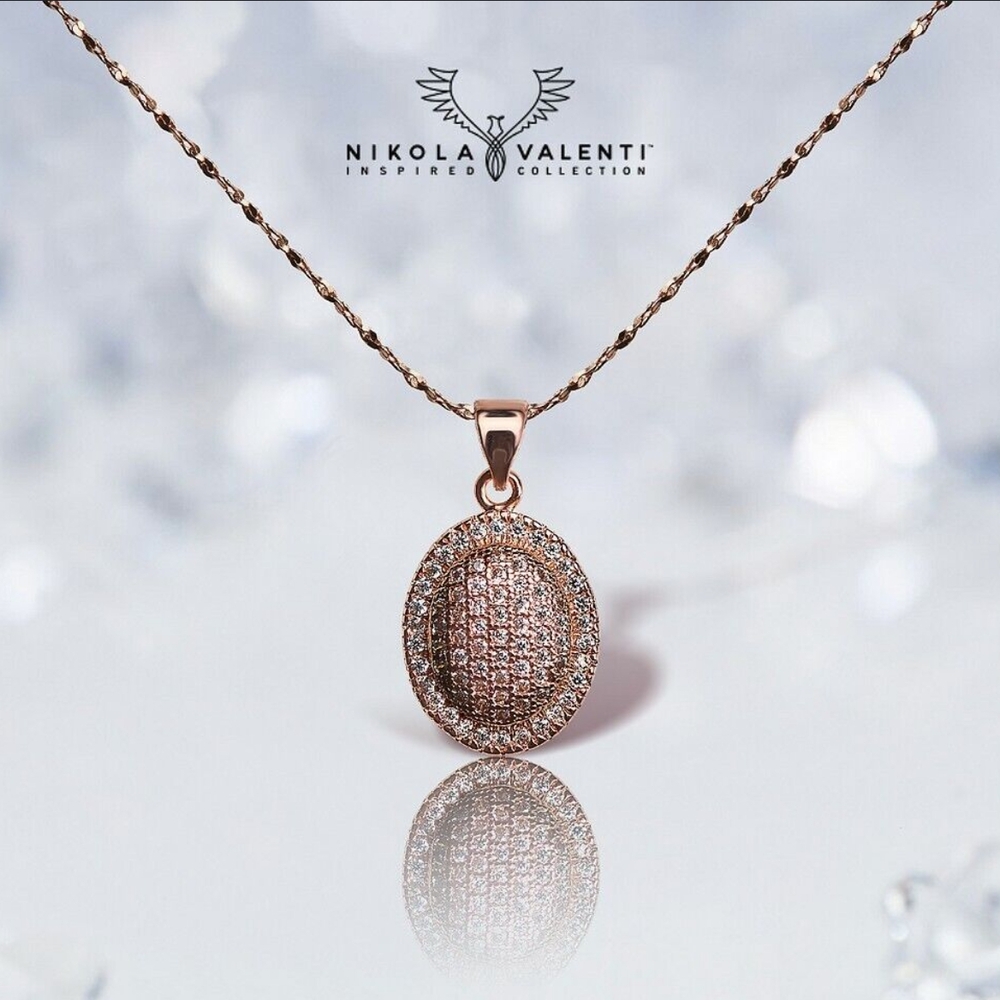 Rose Gold Pendant Necklace